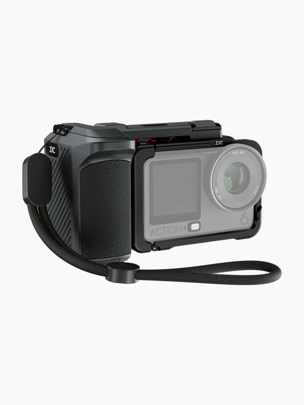 JJC ScoutSnap Street Kit Camera Cage for DJI Osmo Action 6 with Handle